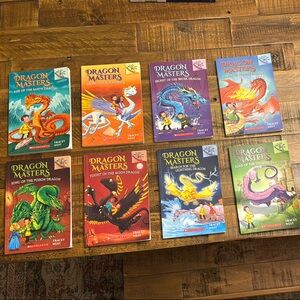 Dragon Masters Book Set (1-8) for Kids
